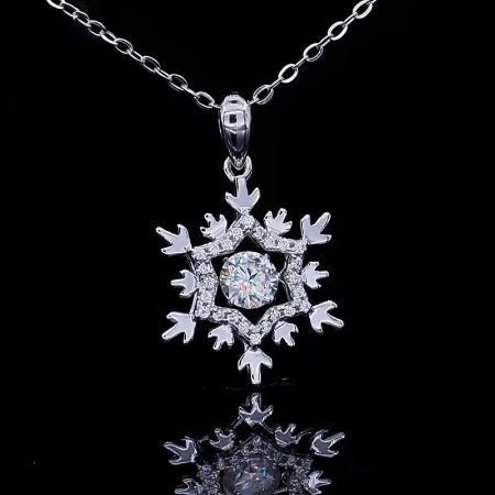 Nadi Diamond Necklace (Clarity Enhanced) whitegold