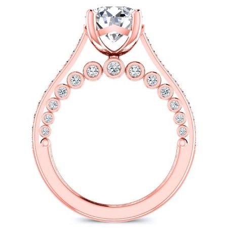 Nala Round Diamond Bridal Set (Lab Grown Igi Cert) rosegold