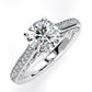 Nala Round Diamond Engagement Ring (Lab Grown Igi Cert) whitegold