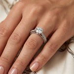 Nala - GIA Natural Round Diamond Engagement Ring
