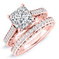 Nala Princess Moissanite Bridal Set rosegold