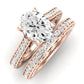 Nala Oval Diamond Bridal Set (Lab Grown Igi Cert) rosegold