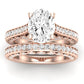 Nala Oval Diamond Bridal Set (Lab Grown Igi Cert) rosegold