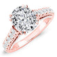 Nasrin Cushion Diamond Engagement Ring (Lab Grown Igi Cert) rosegold