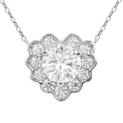 Nessa Diamond Necklace (Clarity Enhanced) whitegold