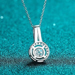 Neva Diamond Necklace (Clarity Enhanced) whitegold