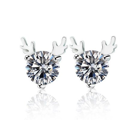 Nicolette Diamond Earrings whitegold