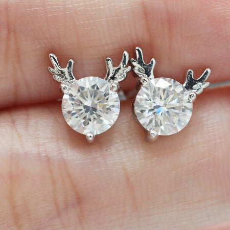 Nicolette Diamond Earrings whitegold