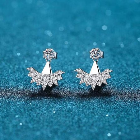 Nida Diamond Earrings whitegold