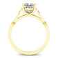 Nolina Princess Diamond Bridal Set (Lab Grown Igi Cert) yellowgold