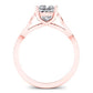 Nolina Princess Diamond Bridal Set (Lab Grown Igi Cert) rosegold