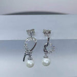 Noreen Diamond Earrings whitegold