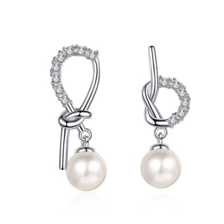 Noreen Diamond Earrings whitegold