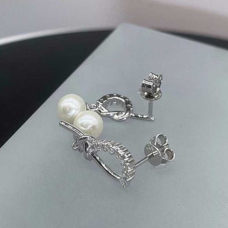 Noreen Diamond Earrings whitegold