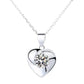 Novalee Moissanite Necklace whitegold