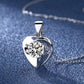 Novalee Moissanite Necklace whitegold