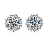 Nyla Diamond Earrings (Clarity Enhanced) whitegold
