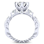 Oleana Round Diamond Bridal Set (Lab Grown Igi Cert) whitegold