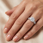 Oxalis - GIA Natural Round Diamond Engagement Ring