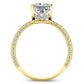 Oxalis Princess Diamond Engagement Ring (Lab Grown Igi Cert) yellowgold