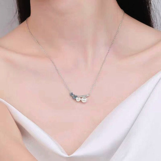 Patrese Lab Diamond & Pearl Necklace