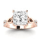 Pavonia Diamond Matching Band Only (does Not Include Engagement Ring)  For Ring With Princess Center rosegold