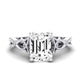 Pavonia Emerald Diamond Bridal Set (Lab Grown Igi Cert) whitegold