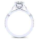 Pavonia Princess Diamond Bridal Set (Lab Grown Igi Cert) whitegold