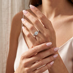 Pavonia - GIA Natural Round Diamond Engagement Ring