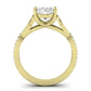 Pavonia Oval Diamond Bridal Set (Lab Grown Igi Cert) yellowgold