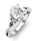 Pavonia Oval Diamond Engagement Ring (Lab Grown Igi Cert) whitegold