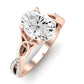 Pavonia Oval Diamond Engagement Ring (Lab Grown Igi Cert) rosegold