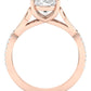 Pavonia Oval Diamond Engagement Ring (Lab Grown Igi Cert) rosegold