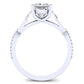 Pavonia Princess Diamond Engagement Ring (Lab Grown Igi Cert) whitegold