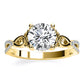 Pavonia - GIA Certified Round Diamond Engagement Ring
