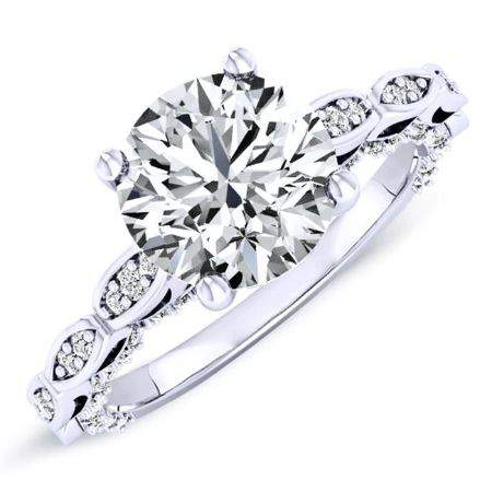 5.00 ct - Peregrine - Round Lab Diamond Engagement Ring (IGI Certified)