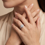 Petal - GIA Natural Round Diamond Engagement Ring