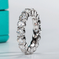 Daily deal: 2ct Round Lab Diamond Eternity Band