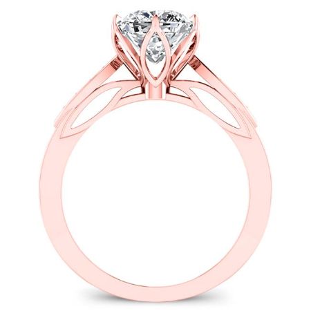 Pieris Cushion Diamond Bridal Set (Lab Grown Igi Cert) rosegold