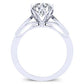 Pieris Round Diamond Bridal Set (Lab Grown Igi Cert) whitegold