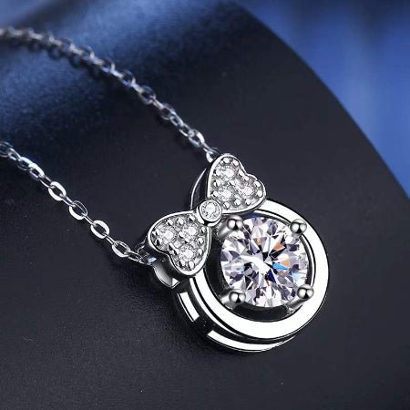 Piper Diamond Necklace (Clarity Enhanced) whitegold