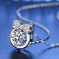 Piper Moissanite Necklace whitegold