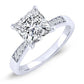 Poppy Princess Diamond Bridal Set (Lab Grown Igi Cert) whitegold