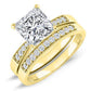 Poppy Princess Moissanite Bridal Set yellowgold