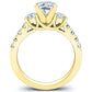 Primrose Cushion Diamond Engagement Ring (Lab Grown Igi Cert) yellowgold