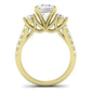 Primrose Emerald Diamond Bridal Set (Lab Grown Igi Cert) yellowgold