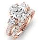 Primrose Oval Diamond Bridal Set (Lab Grown Igi Cert) rosegold