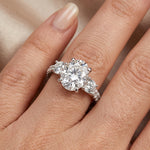 Primrose - GIA Natural Oval Diamond Engagement Ring