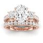 Primrose Oval Diamond Bridal Set (Lab Grown Igi Cert) rosegold