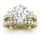 Primrose Oval Diamond Bridal Set (Lab Grown Igi Cert) yellowgold